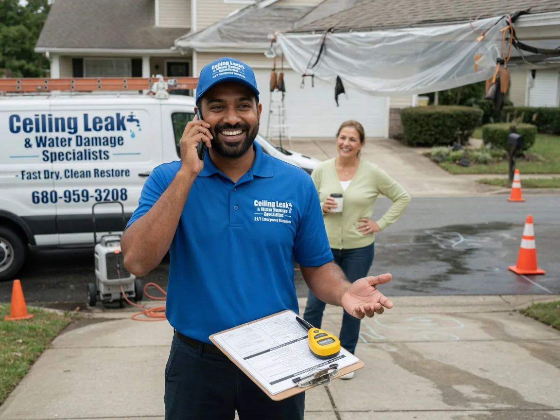 Ceiling Leak Cleanup Greenwood, VA FAQs